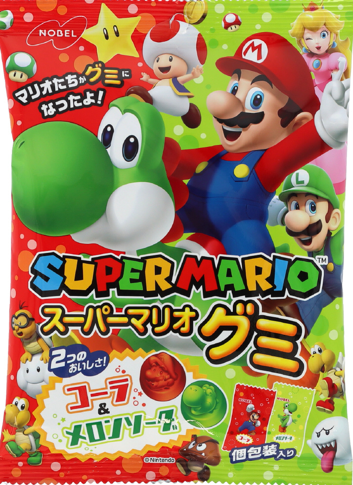 ーパーマリオグミ　コーラ＆メロンソーダ_（85g）